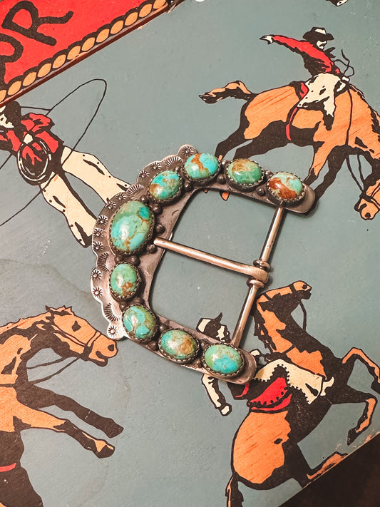 Kingman Turq buckle