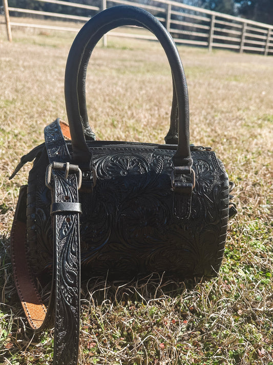 Black Duffle Purse