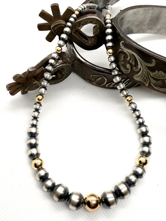 14k Gold Graduated Beads