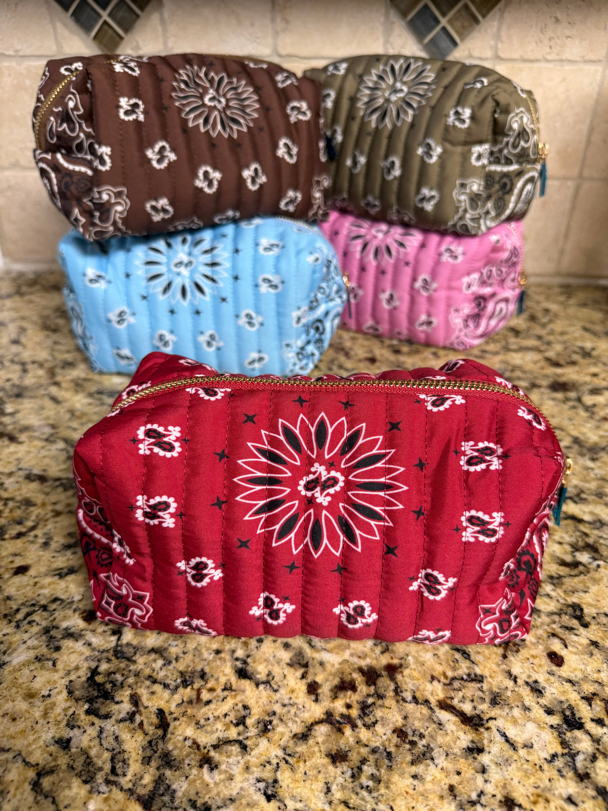 Bandanna Cosmetic Case