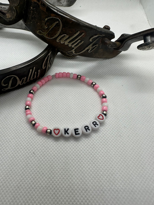 Pink & White Kerr