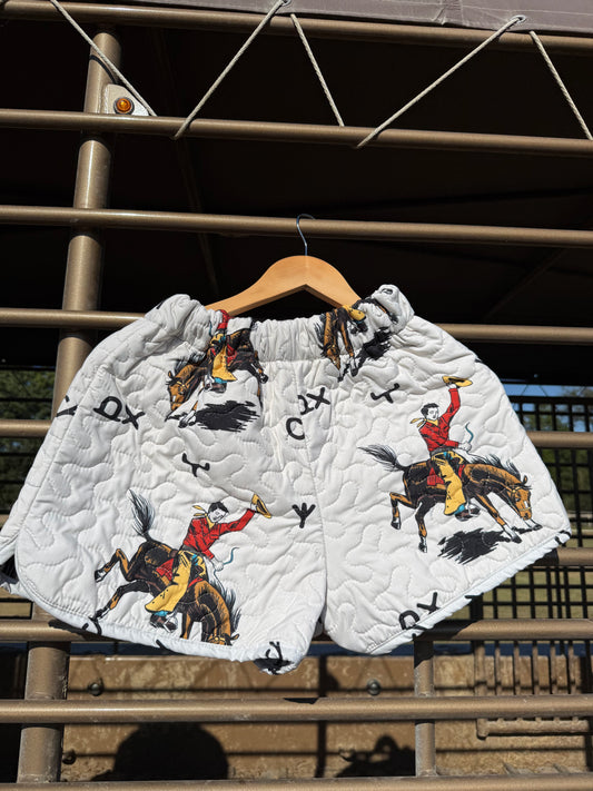 Lazy J Scallop Shorts