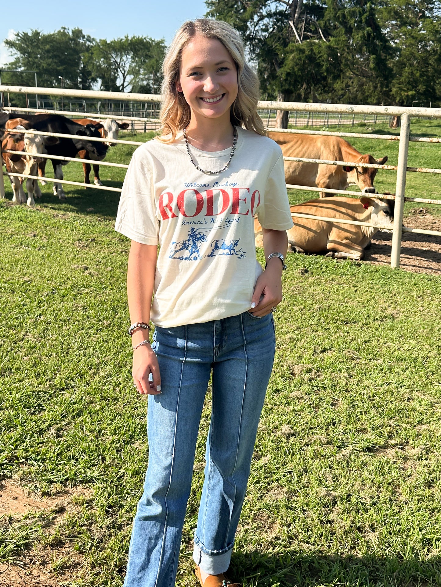 Welcome Cowboy Tee