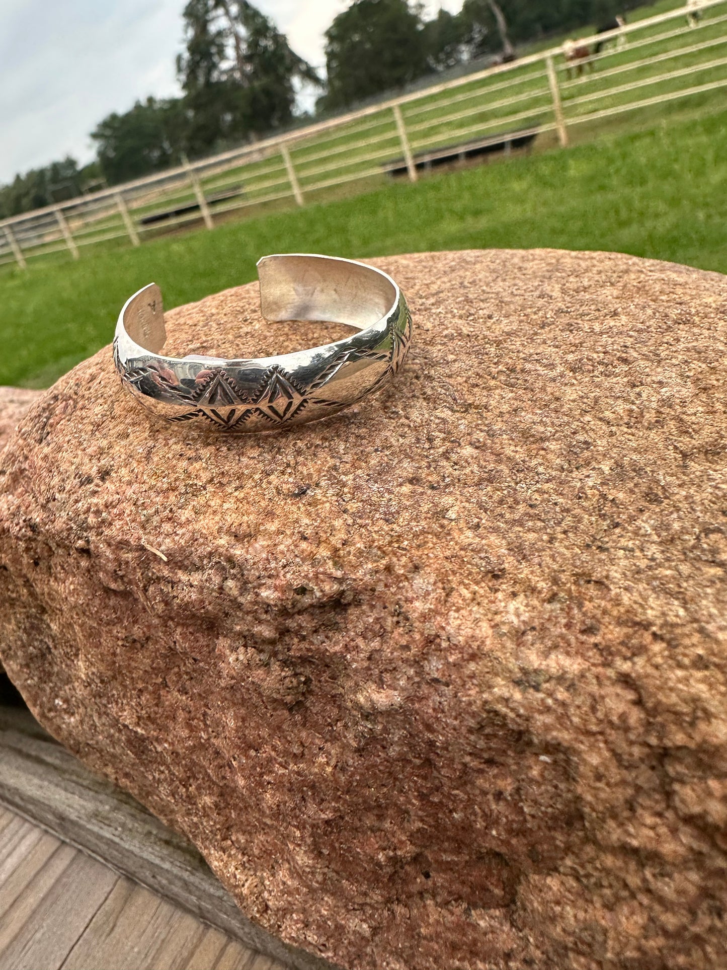 Silver Baby Cuff