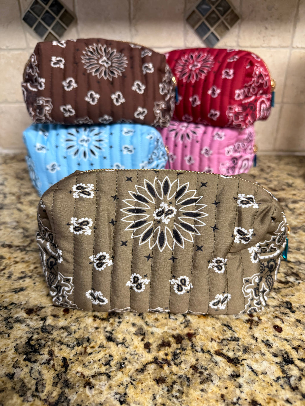 Bandanna Cosmetic Case