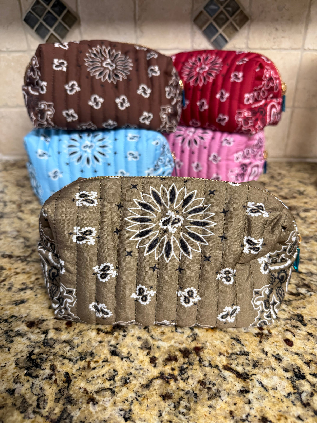 Bandanna Cosmetic Case