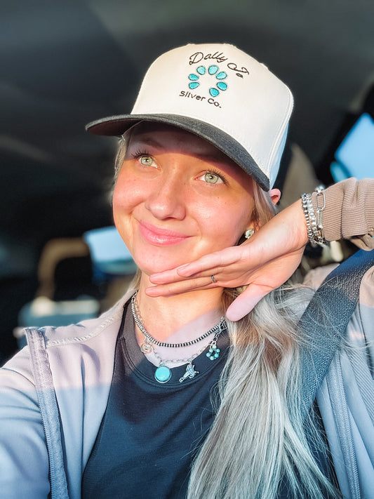 Dally Jo Silver Cap