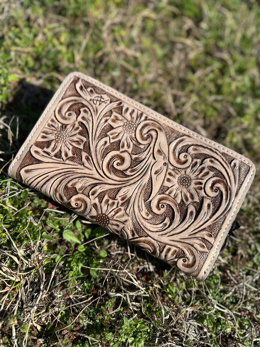 Tan Wallet/Wristlet