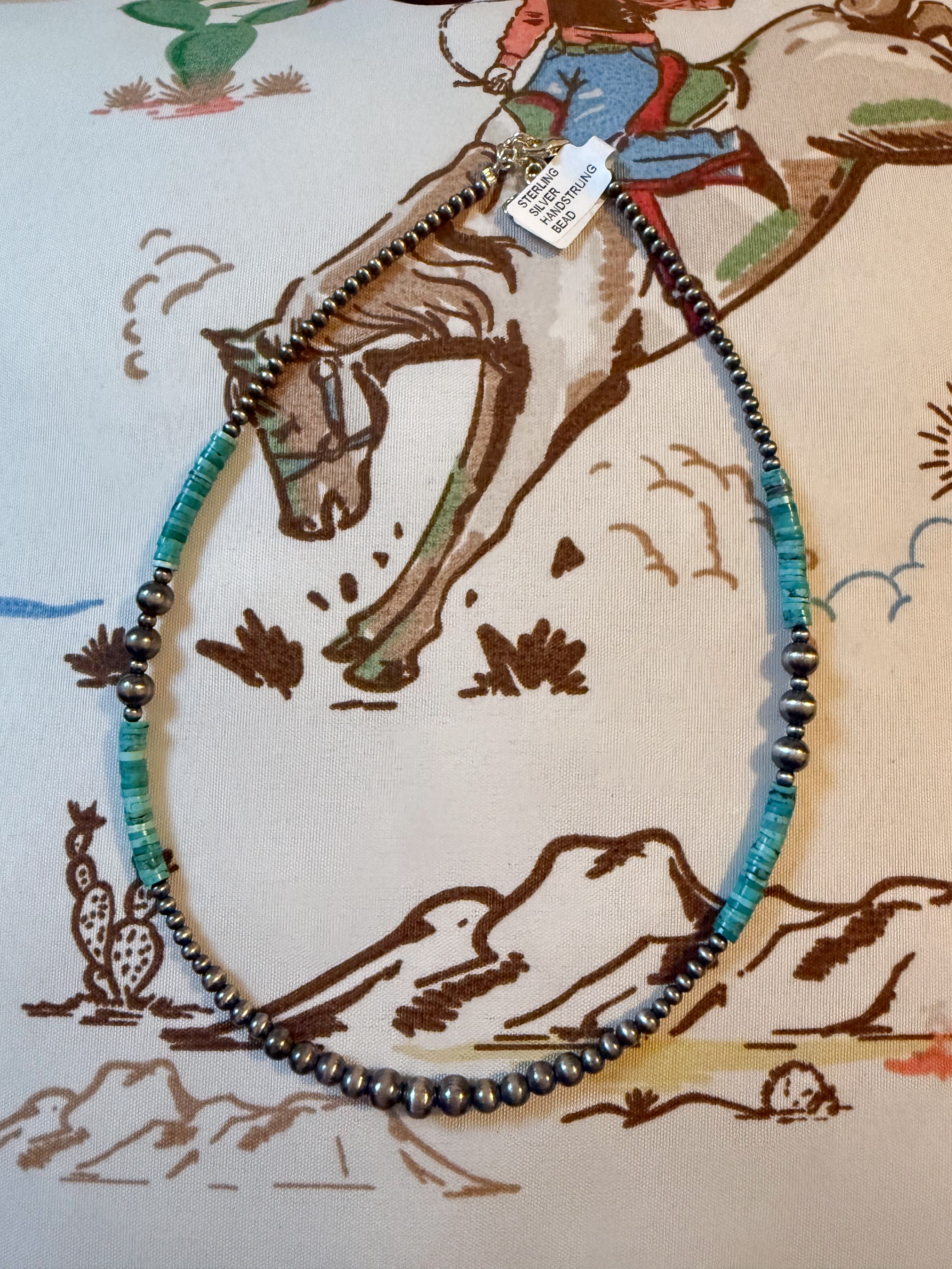 Bead Cloud Mt. Turquoise Necklace