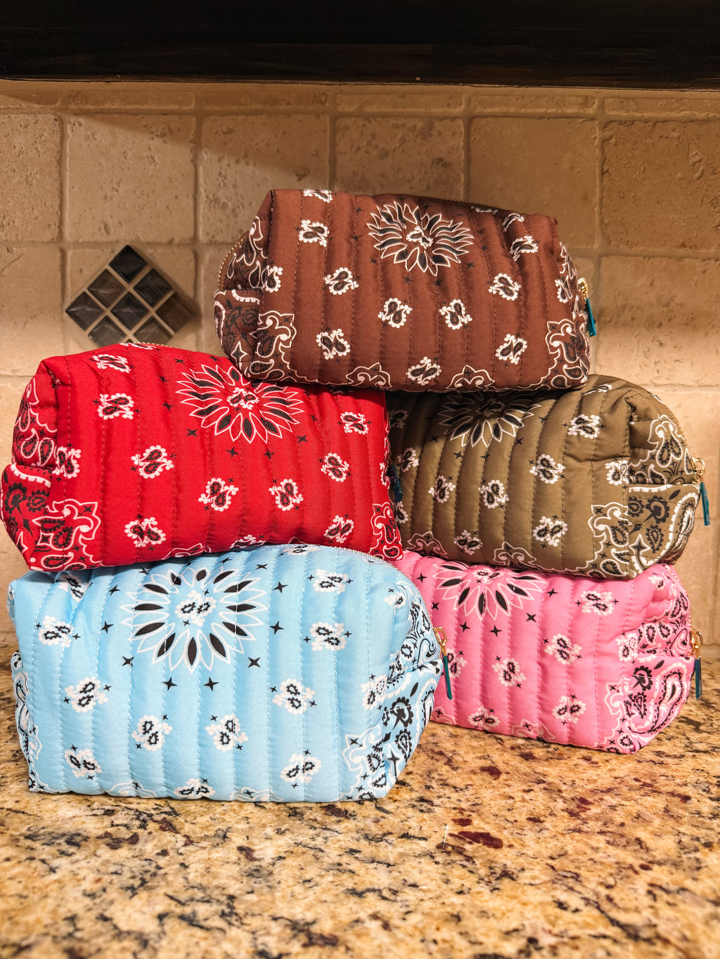 Bandanna Cosmetic Case