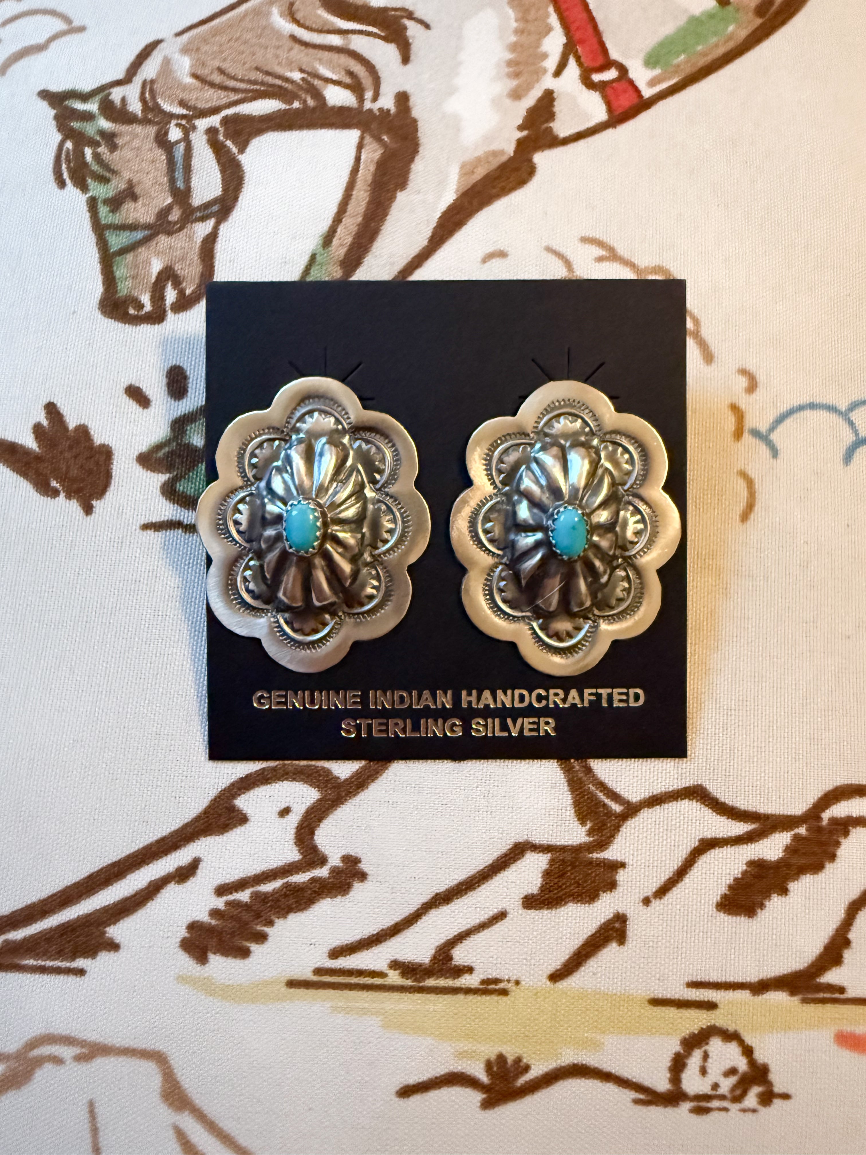 Concho Earrings